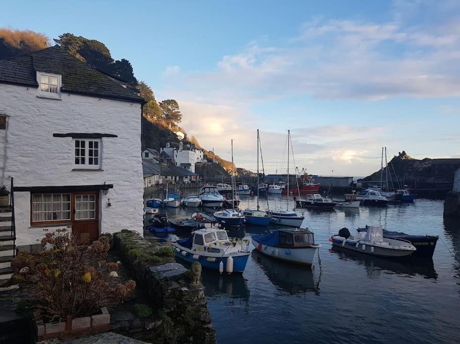 Bijou Coastal Apartment In Polperro With Onsite Parking Exterior photo